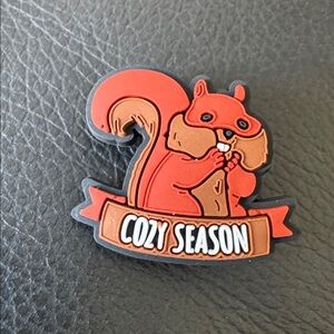 Cozy Season Squirrel CROCS Jibbitz Shoe Charm 5/$20